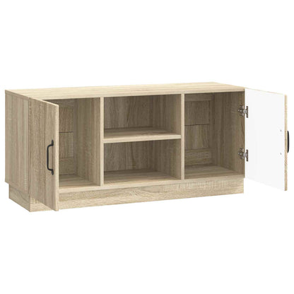 vidaXL TV Cabinet Sonoma Oak 102 x 34.5 x 47 cm Engineered Wood