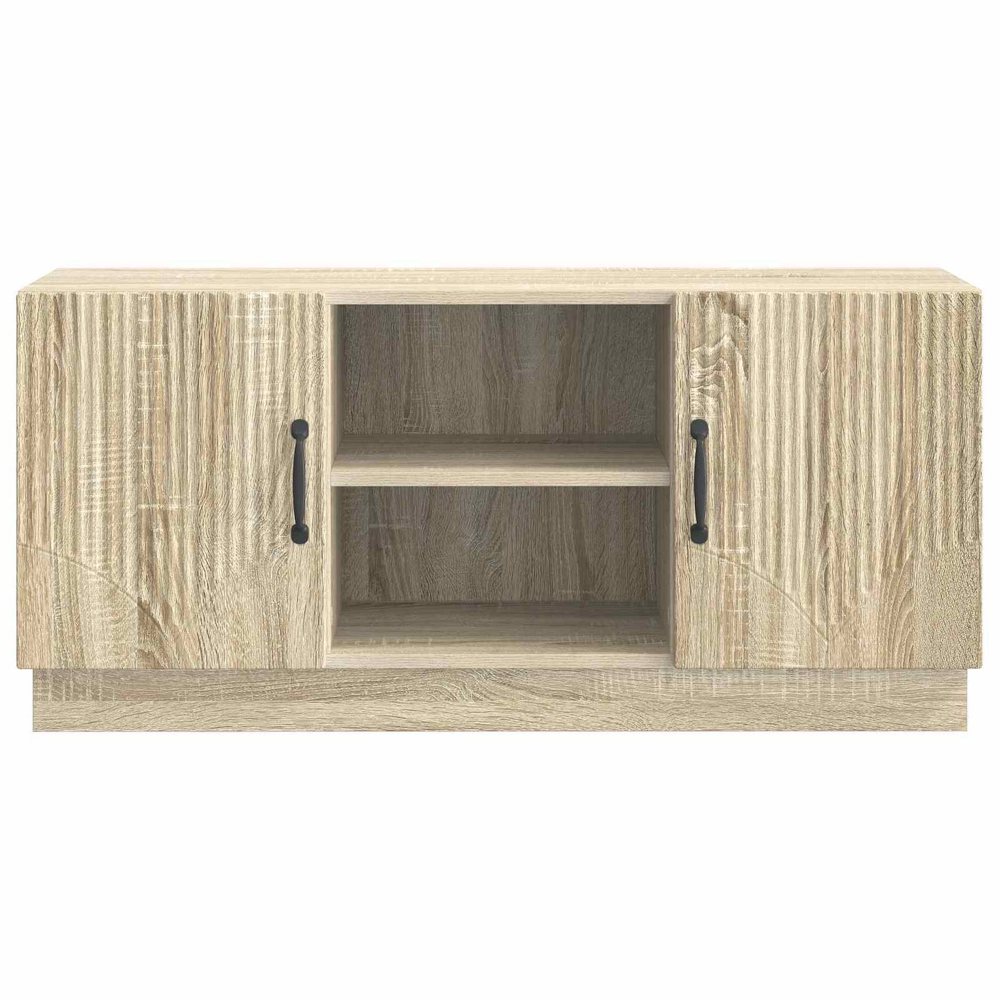vidaXL TV Cabinet Sonoma Oak 102 x 34.5 x 47 cm Engineered Wood
