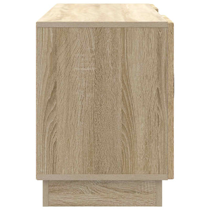 vidaXL TV Cabinet Sonoma Oak 102 x 34.5 x 47 cm Engineered Wood