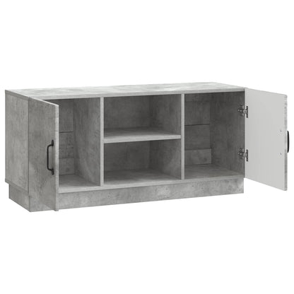 vidaXL TV Cabinet Concrete Grey 102 x 34.5 x 47 cm Engineered Wood