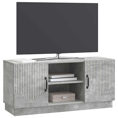 vidaXL TV Cabinet Concrete Grey 102 x 34.5 x 47 cm Engineered Wood