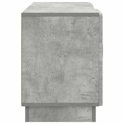 vidaXL TV Cabinet Concrete Grey 102 x 34.5 x 47 cm Engineered Wood