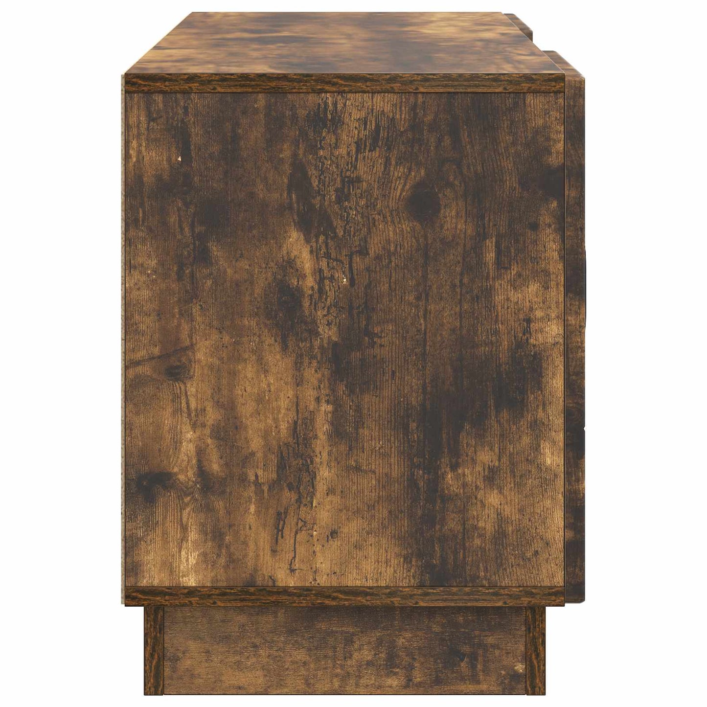 vidaXL TV Cabinet Smoked Oak 102 x 34.5 x 47 cm Engineered Wood