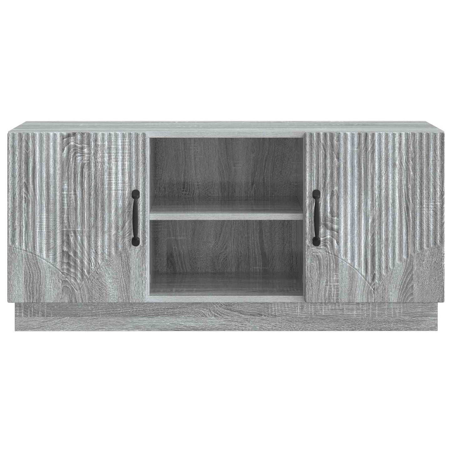 vidaXL TV Cabinet Grey Sonoma 102 x 34.5 x 47 cm Engineered Wood