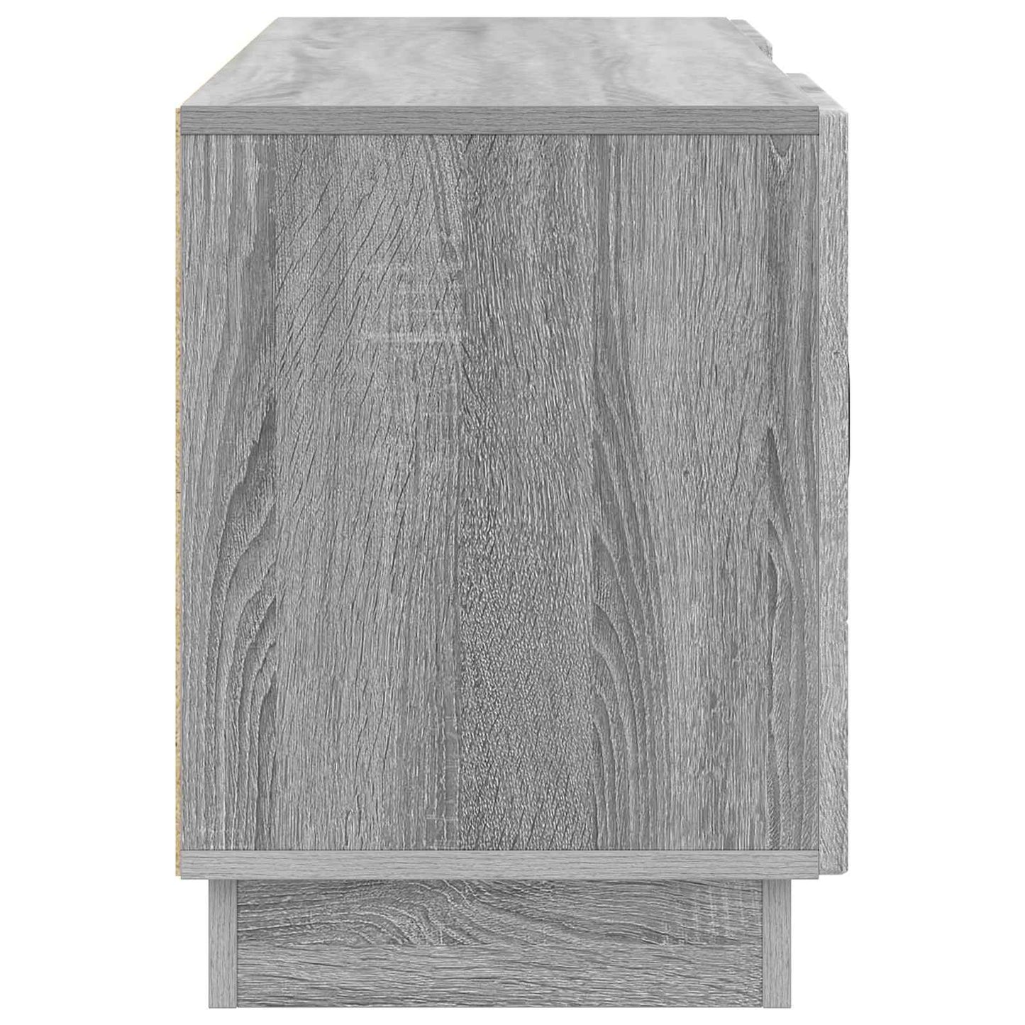 vidaXL TV Cabinet Grey Sonoma 102 x 34.5 x 47 cm Engineered Wood