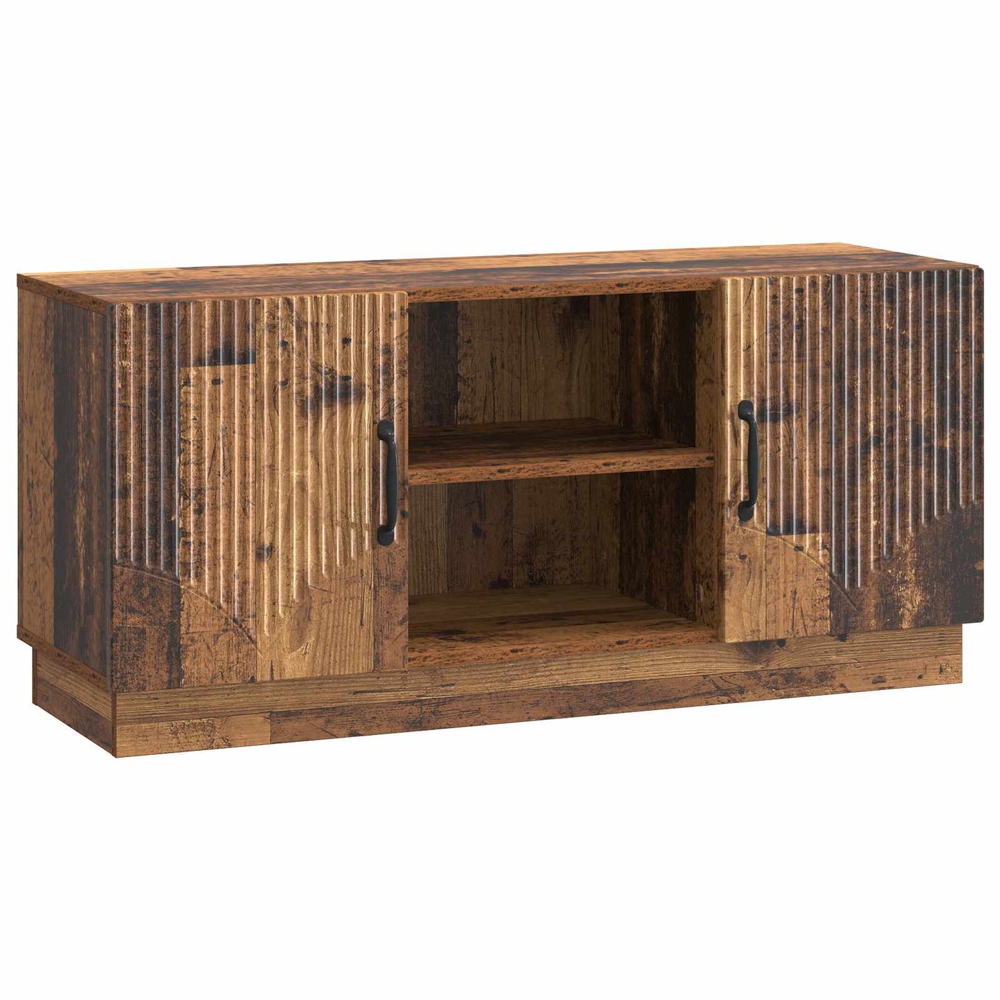 vidaXL TV Cabinet 102 x 34.5 x 47 cm Old Wood Engineered Wood