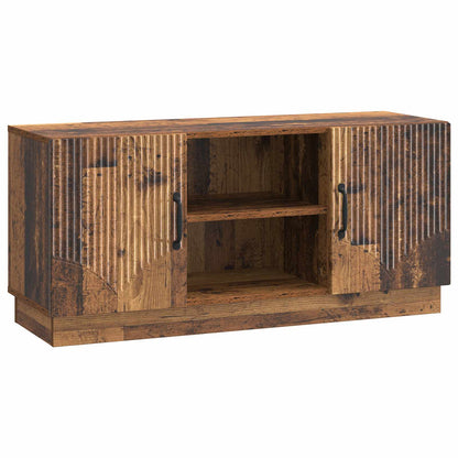 vidaXL TV Cabinet 102 x 34.5 x 47 cm Old Wood Engineered Wood