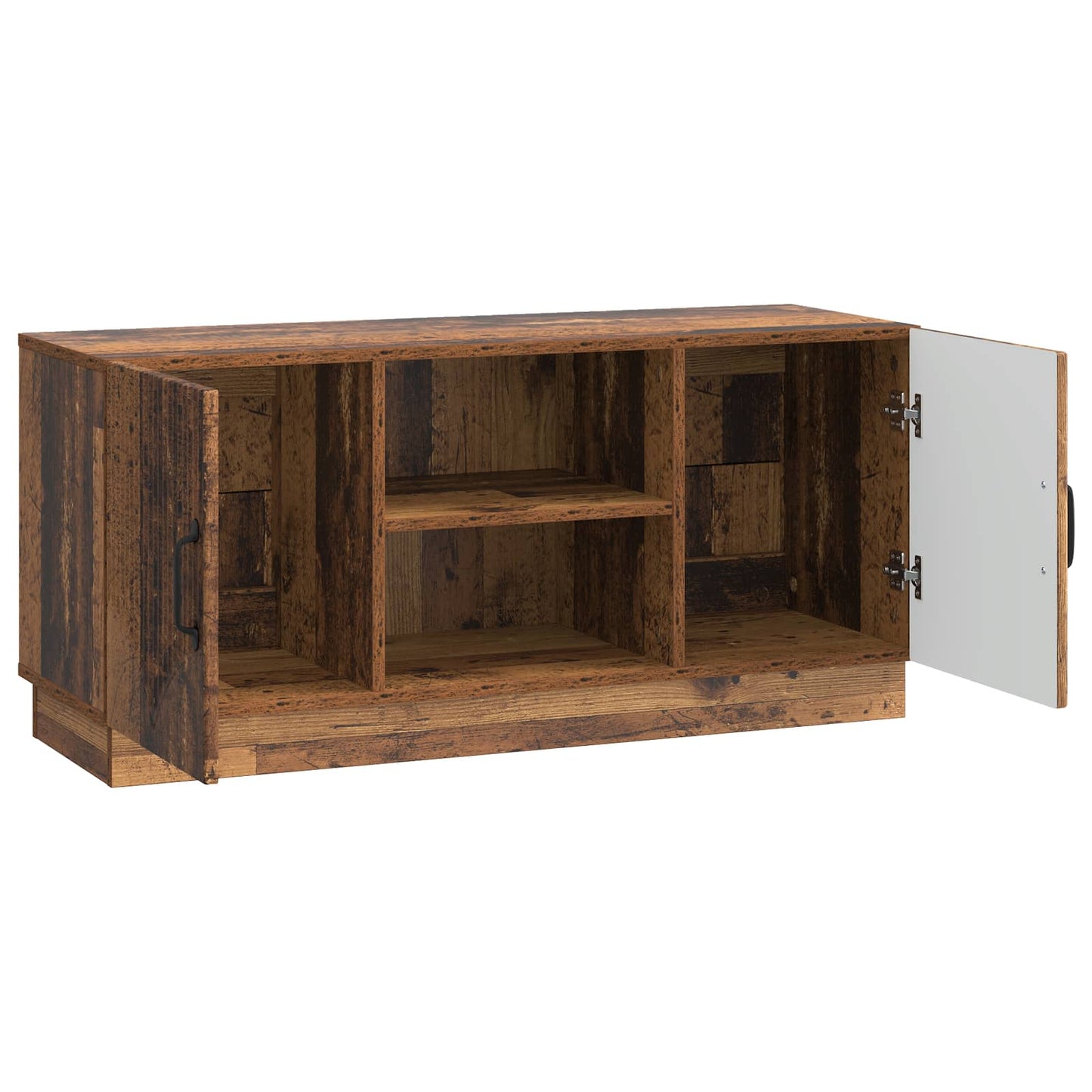vidaXL TV Cabinet 102 x 34.5 x 47 cm Old Wood Engineered Wood