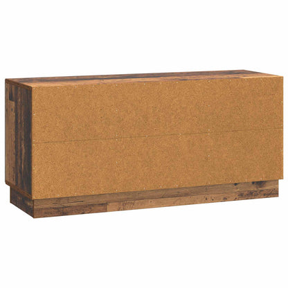 vidaXL TV Cabinet 102 x 34.5 x 47 cm Old Wood Engineered Wood