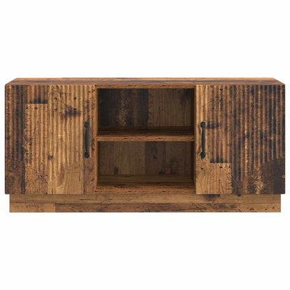 vidaXL TV Cabinet 102 x 34.5 x 47 cm Old Wood Engineered Wood