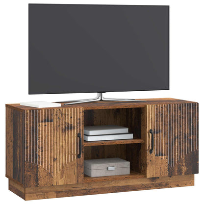 vidaXL TV Cabinet 102 x 34.5 x 47 cm Old Wood Engineered Wood