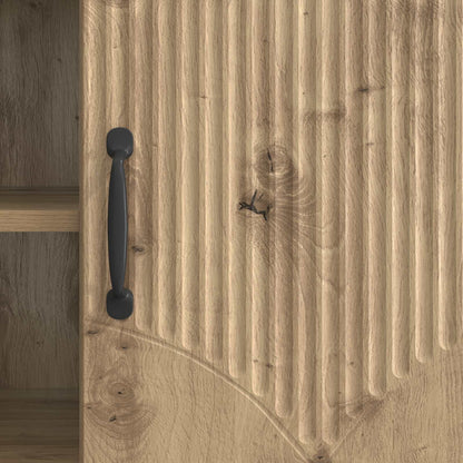 vidaXL TV Cabinet Artisan Oak 102 x 34.5 x 47 cm Engineered Wood