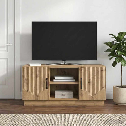 vidaXL TV Cabinet 102 x 34.5 x 47 cm Artisan Oak Engineered Wood