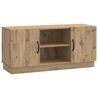 vidaXL TV Cabinet 102 x 34.5 x 47 cm Artisan Oak Engineered Wood