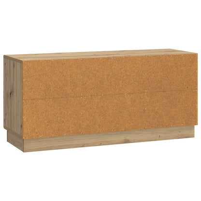 vidaXL TV Cabinet Artisan Oak 102 x 34.5 x 47 cm Engineered Wood