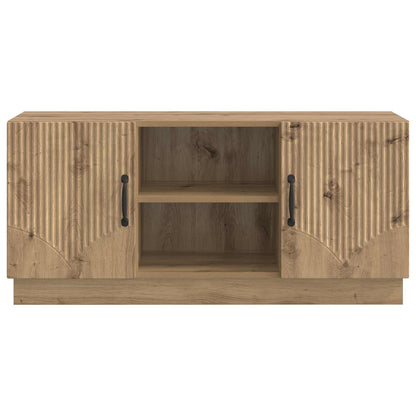 vidaXL TV Cabinet Artisan Oak 102 x 34.5 x 47 cm Engineered Wood