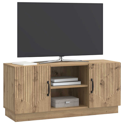 vidaXL TV Cabinet Artisan Oak 102 x 34.5 x 47 cm Engineered Wood