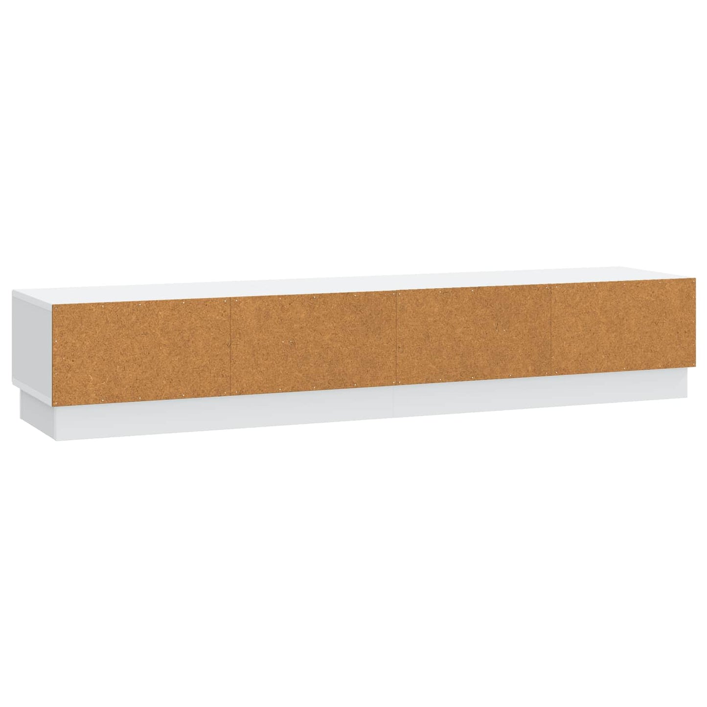 vidaXL TV Cabinet with Drawer White 147 x 34.5 x 27 cm Engineered Wood