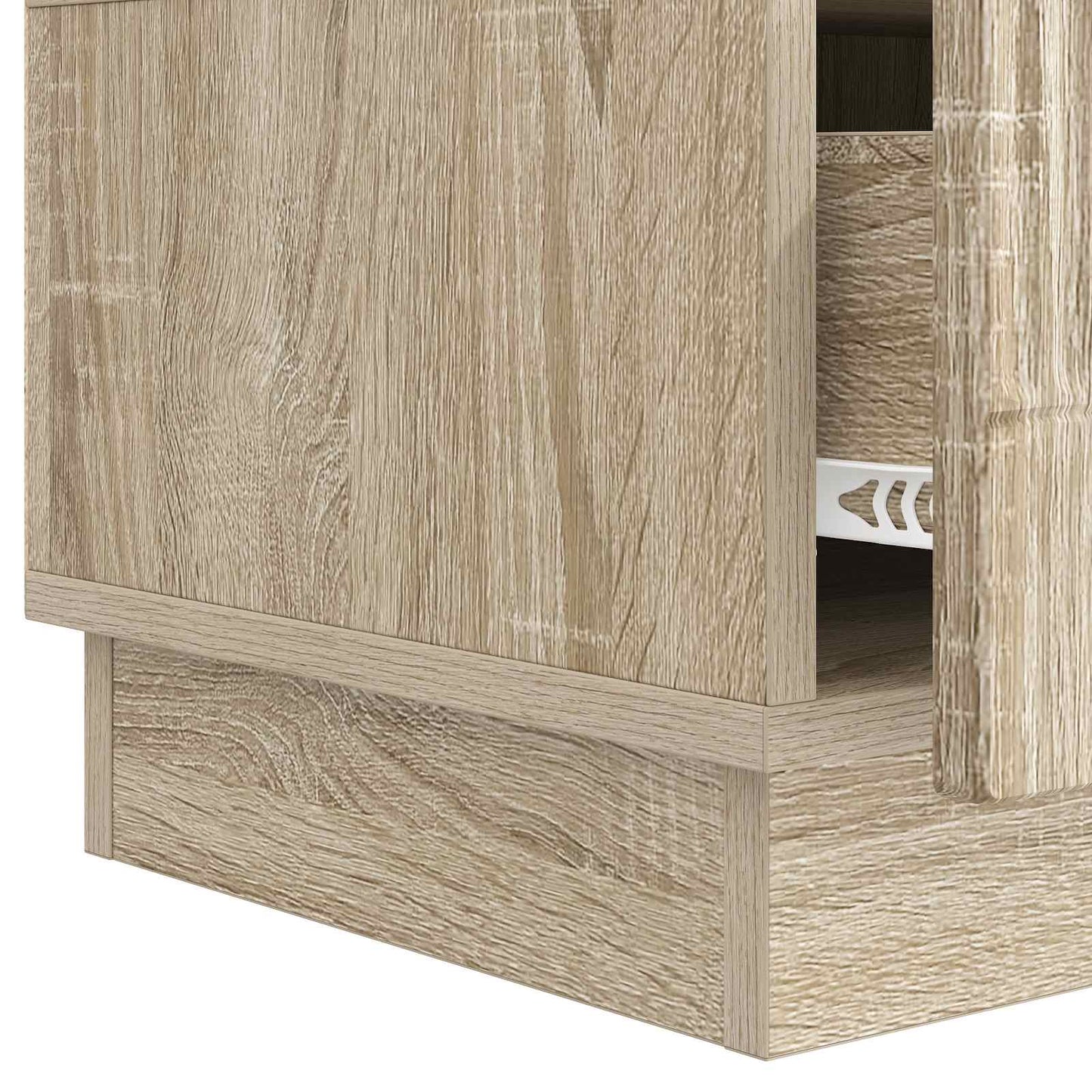 vidaXL TV Cabinet Sonoma Oak 147 x 34.5 x 27 cm Engineered Wood