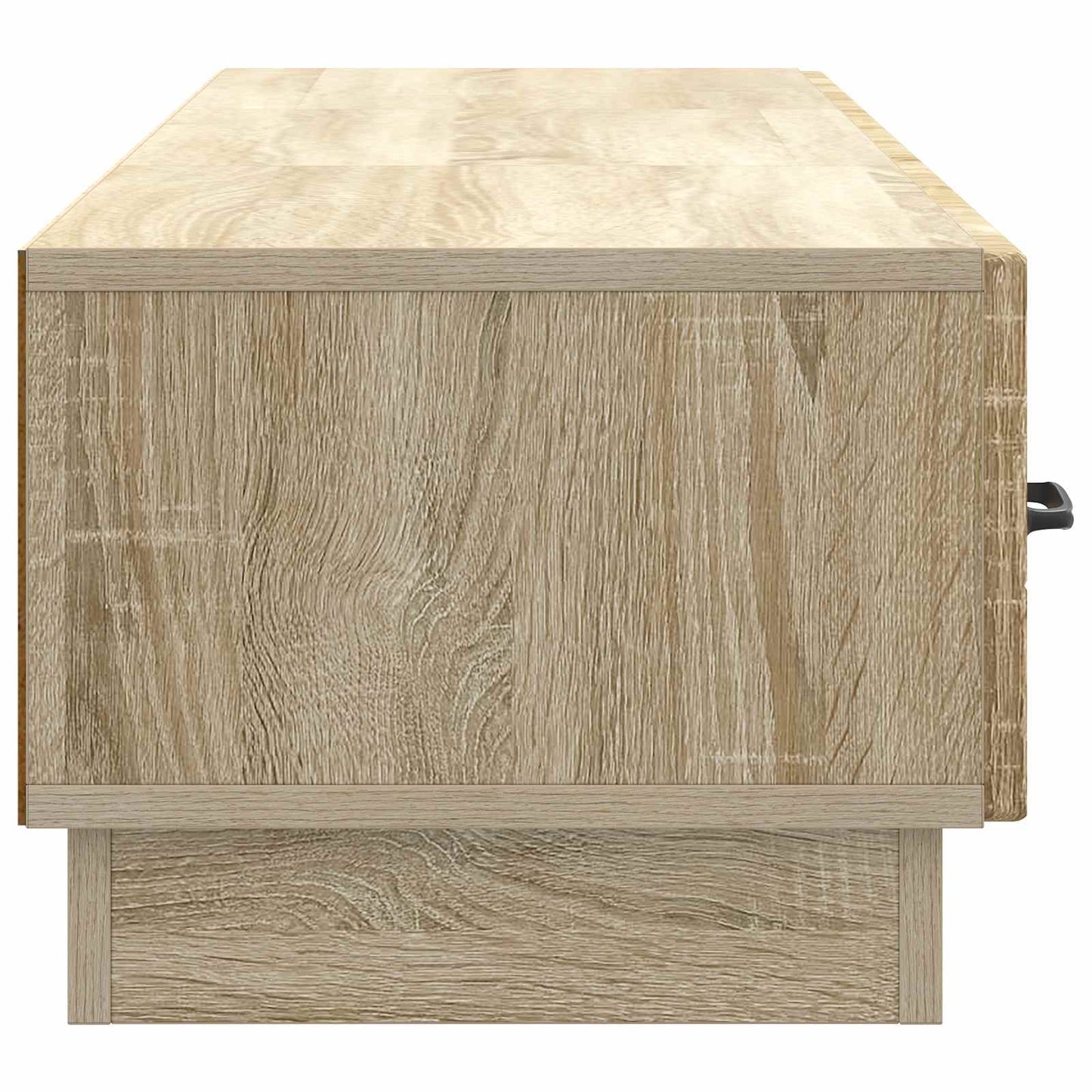 vidaXL TV Cabinet Sonoma Oak 147 x 34.5 x 27 cm Engineered Wood