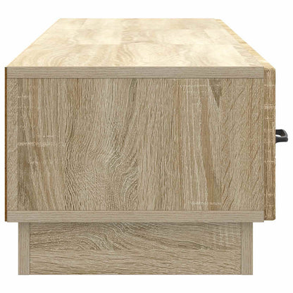 vidaXL TV Cabinet Sonoma Oak 147 x 34.5 x 27 cm Engineered Wood