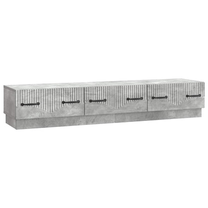 vidaXL TV Cabinet Concrete Grey 147 x 34.5 x 27 cm Engineered Wood