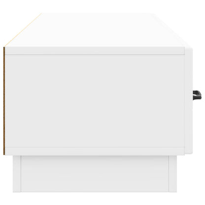 vidaXL TV Cabinet High Gloss White 147 x 34.5 x 27 cm Engineered Wood