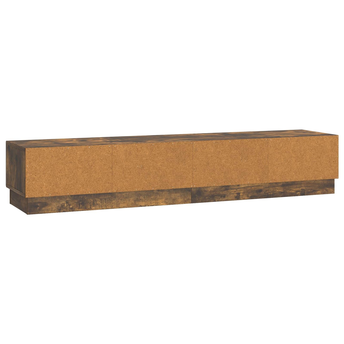 vidaXL TV Cabinet Smoked Oak 147 x 34.5 x 27 cm Engineered Wood