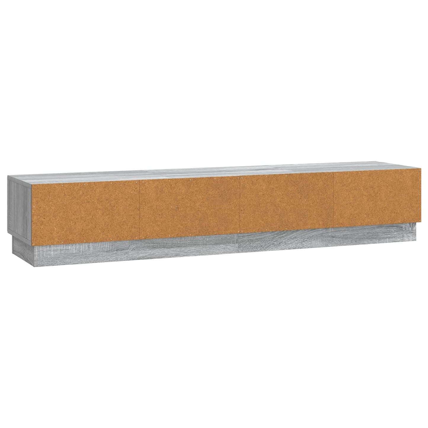 vidaXL TV Cabinet Grey Sonoma 147 x 34.5 x 27 cm Engineered Wood