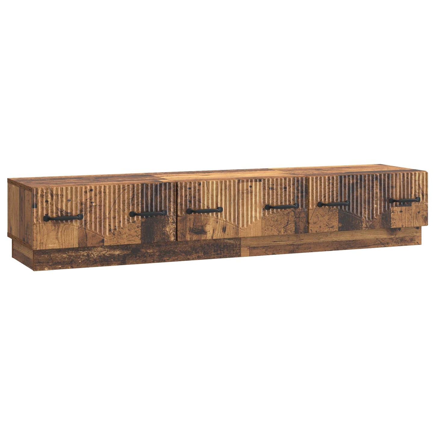 vidaXL TV Cabinet Old Wood 147 x 34.5 x 27 cm Engineered Wood