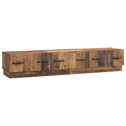 vidaXL TV Cabinet Old Wood 147 x 34.5 x 27 cm Engineered Wood