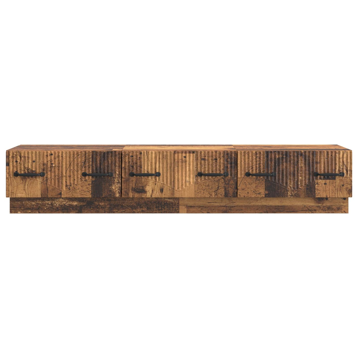 vidaXL TV Cabinet Old Wood 147 x 34.5 x 27 cm Engineered Wood