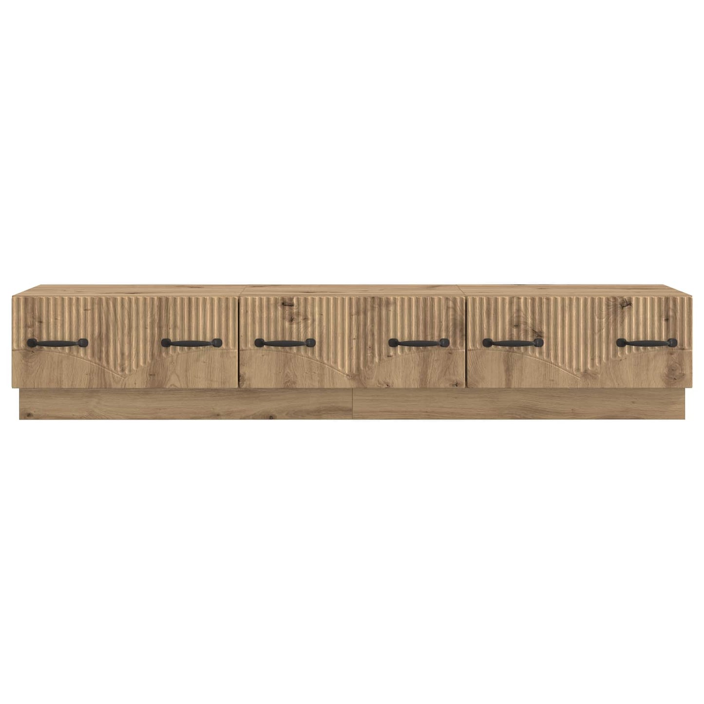 vidaXL TV Cabinet Artisan Oak 147 x 34.5 x 27 cm Engineered Wood