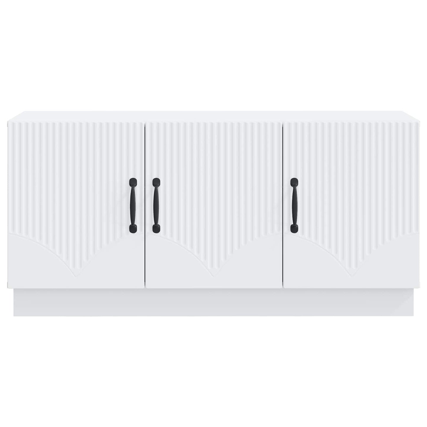vidaXL TV Cabinet White 99 x 34.5 x 47 cm Engineered Wood