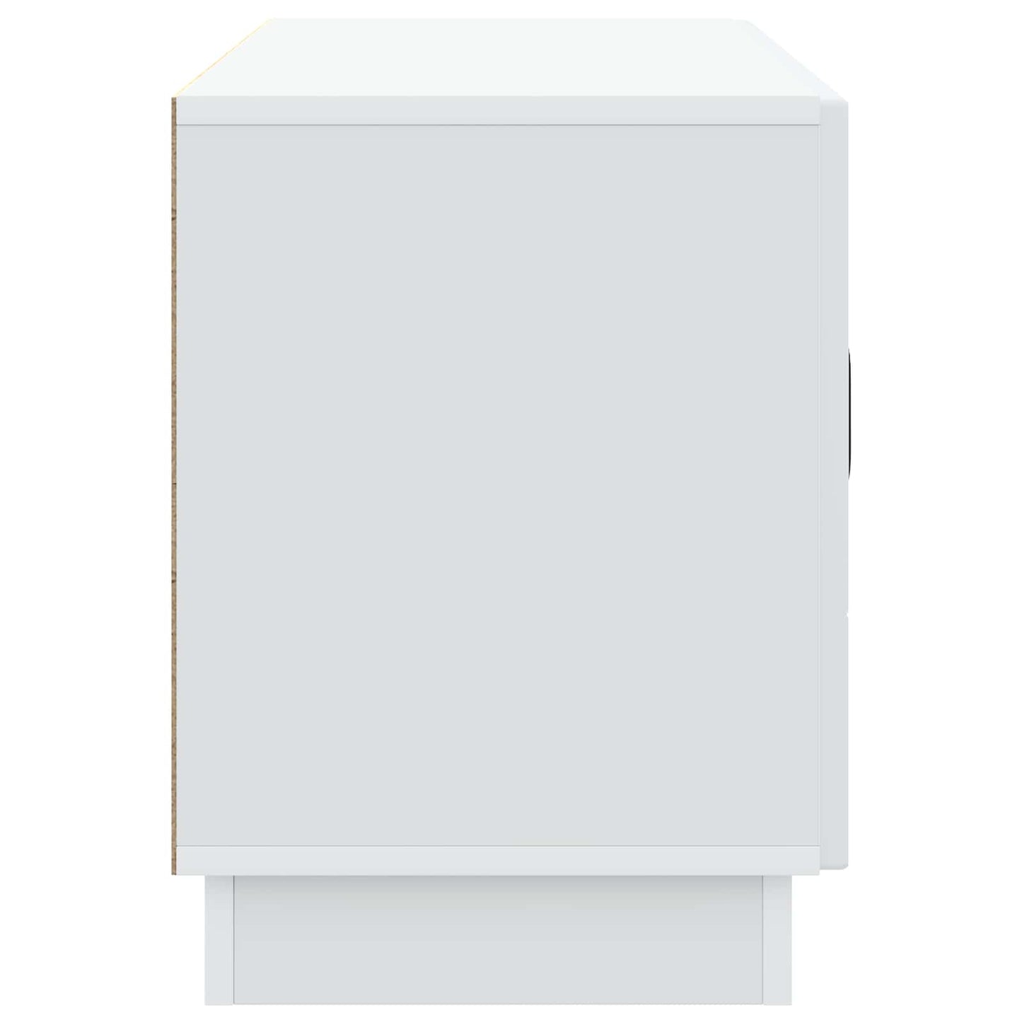 vidaXL TV Cabinet White 99 x 34.5 x 47 cm Engineered Wood