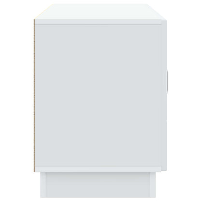vidaXL TV Cabinet White 99 x 34.5 x 47 cm Engineered Wood