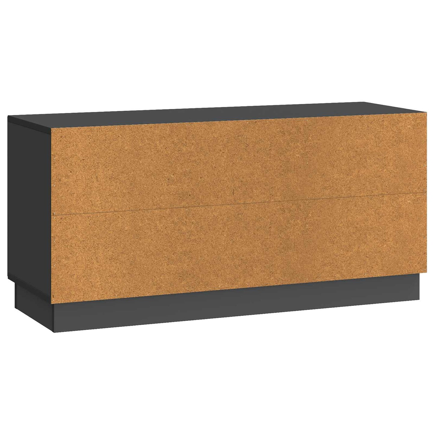 vidaXL TV Cabinet Black 99 x 34.5 x 47 cm Engineered Wood