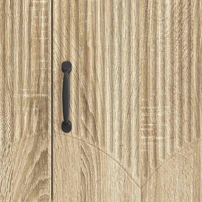 vidaXL TV Cabinet Sonoma Oak 99 x 34.5 x 47 cm Engineered Wood