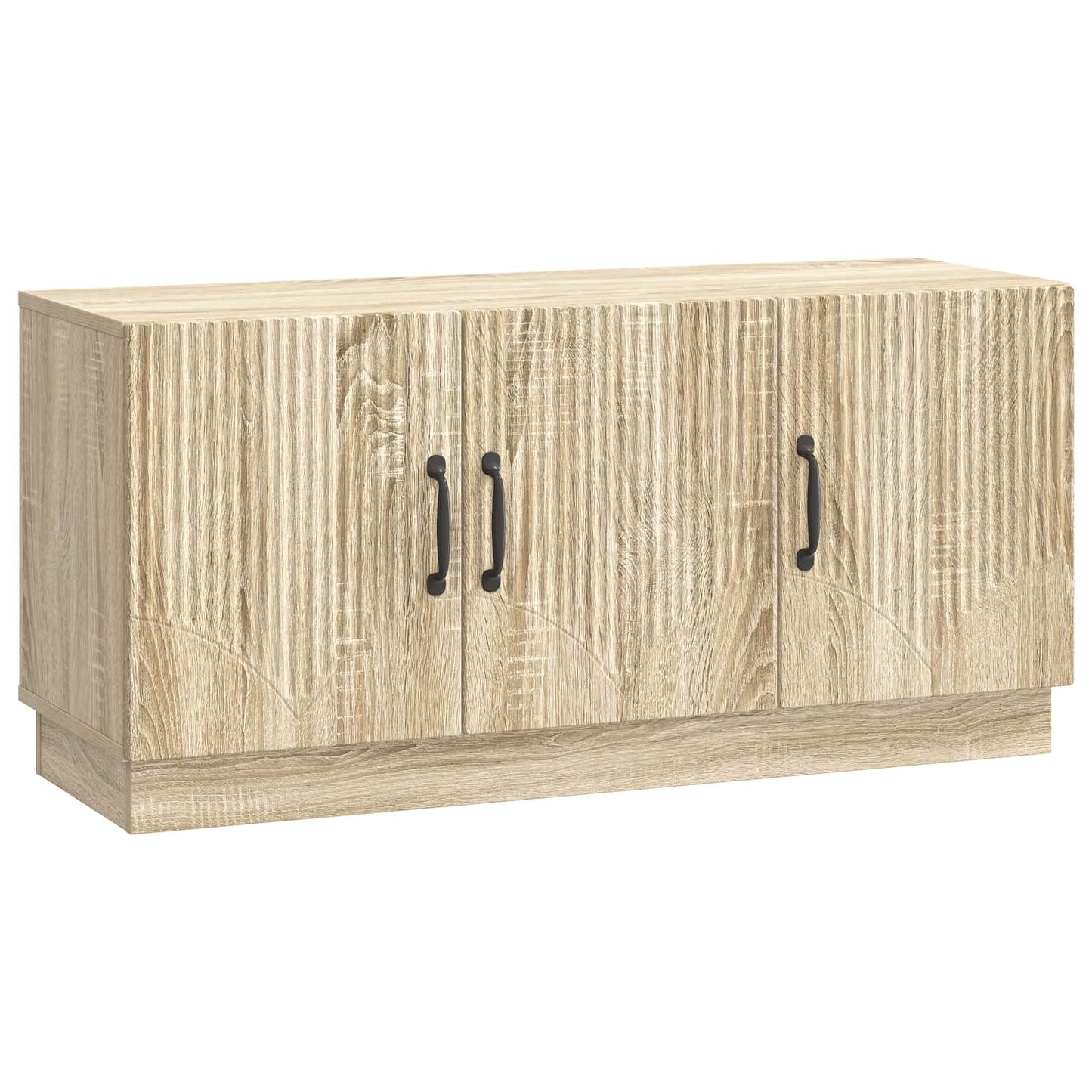 vidaXL TV Cabinet Sonoma Oak 99 x 34.5 x 47 cm Engineered Wood