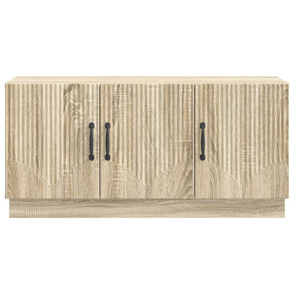 vidaXL TV Cabinet Sonoma Oak 99 x 34.5 x 47 cm Engineered Wood