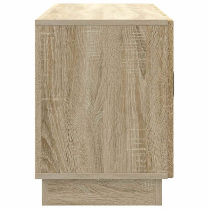 vidaXL TV Cabinet Sonoma Oak 99 x 34.5 x 47 cm Engineered Wood