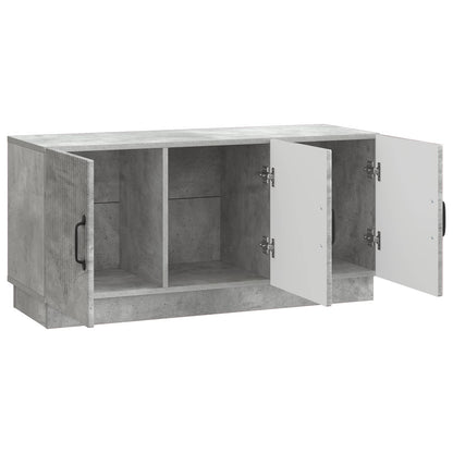 vidaXL TV Cabinet Concrete Grey 99 x 34.5 x 47 cm Engineered Wood