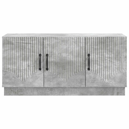 vidaXL TV Cabinet Concrete Grey 99 x 34.5 x 47 cm Engineered Wood