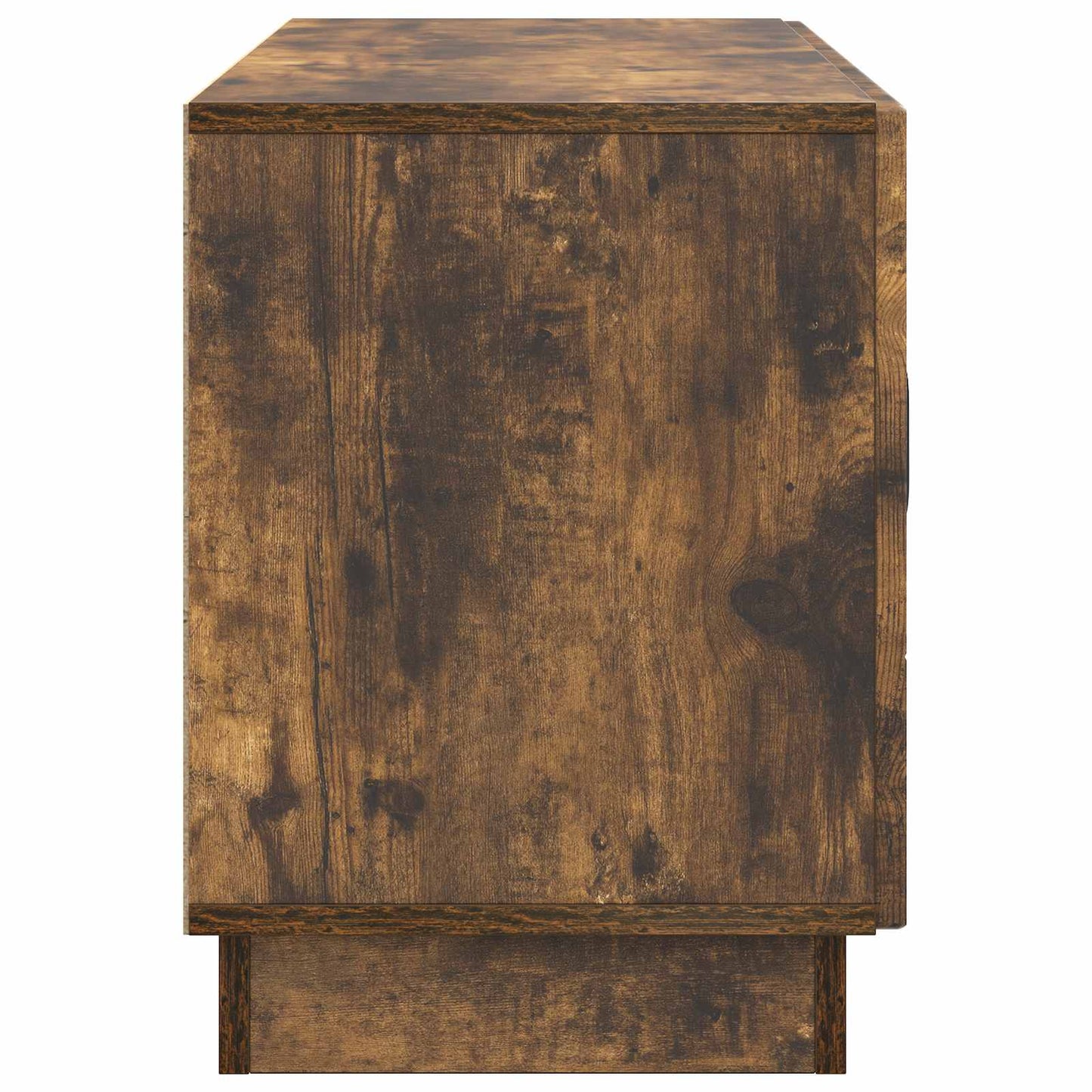 vidaXL TV Cabinet Smoked Oak 99 x 34.5 x 47 cm Engineered Wood