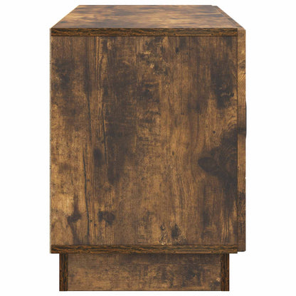 vidaXL TV Cabinet Smoked Oak 99 x 34.5 x 47 cm Engineered Wood