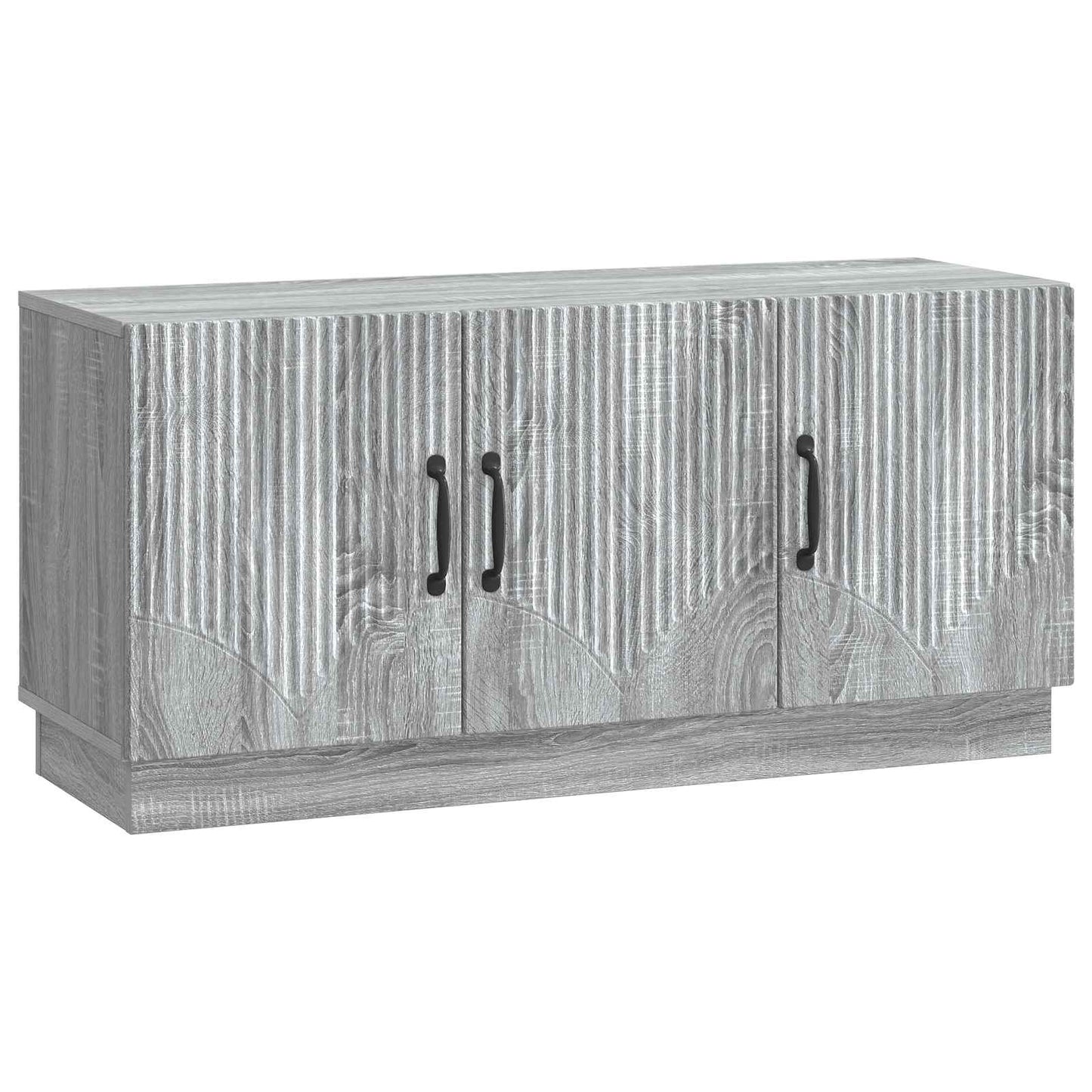 vidaXL TV Cabinet Grey Sonoma 99 x 34.5 x 47 cm Engineered Wood