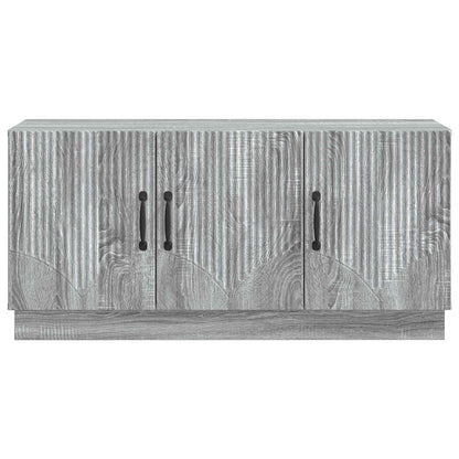 vidaXL TV Cabinet Grey Sonoma 99 x 34.5 x 47 cm Engineered Wood