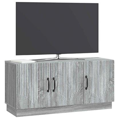 vidaXL TV Cabinet Grey Sonoma 99 x 34.5 x 47 cm Engineered Wood