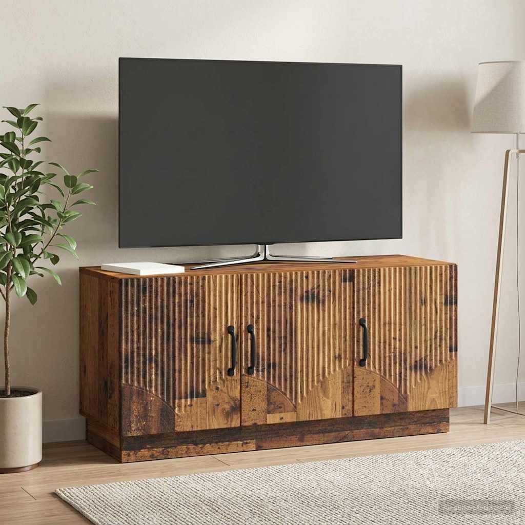 vidaXL TV Cabinet Old Wood 99 x 34.5 x 47 cm Engineered Wood