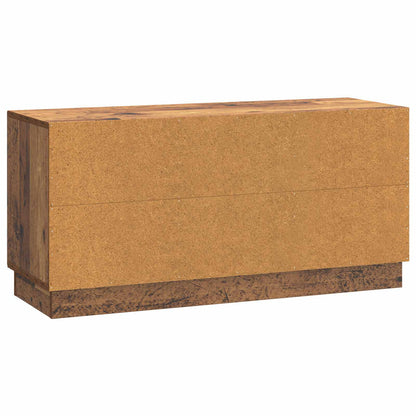 vidaXL TV Cabinet Old Wood 99 x 34.5 x 47 cm Engineered Wood